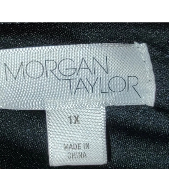 Whimsigoth Retro Coquette Floral Burnout Velvet Ruffle Swinger Party Dress Sz 1X - Picture 5 of 6